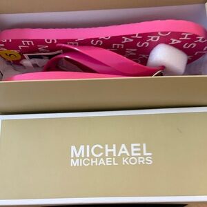 Michael Kors Vibrant Pink Sandals BNIB Size 5